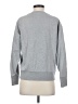J.Crew 100% Cotton Floral Gray Silver Sweatshirt Size S - photo 2