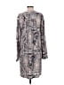 Tiny 100% Rayon Paisley Gray Casual Dress Size M - photo 2