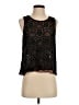Sugarlips Black Sleeveless Blouse Size S - photo 1