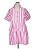 Jess Lea Stripes Pink Casual Dress Size XL - photo 1