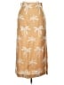 Zara Tropical Gold Casual Skirt Size L - photo 1