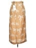 Zara Tropical Gold Casual Skirt Size L - photo 2