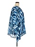 Weekend Suzanne Betro 100% Polyester Blue Kimono Size 4X - photo 4