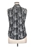 New Directions Chevron-herringbone Black Sleeveless Blouse Size XL Petite - photo 2
