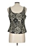 Alex Evenings 100% Polyester Black Sleeveless Blouse Size L - photo 2