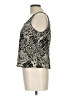 Alex Evenings 100% Polyester Black Sleeveless Blouse Size L - photo 5