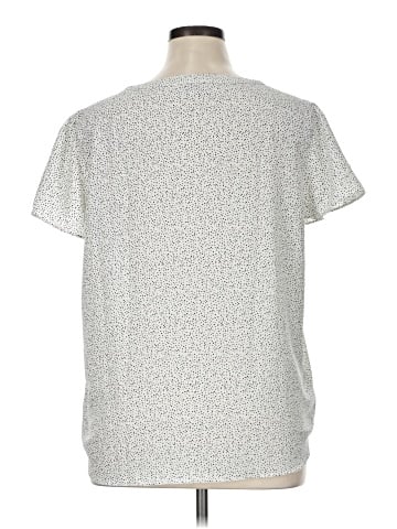 Ann Taylor LOFT Outlet Short Sleeve Blouse (view 2)
