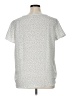Ann Taylor LOFT Outlet Silver Short Sleeve Blouse Size XL - photo 2