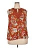 Daniel Rainn 100% Polyester Orange Sleeveless Blouse Size XXL - photo 1