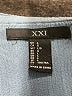 XXI 100% Rayon Solid Blue Romper Size L - photo 4