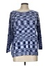 Chico's Blue Pullover Sweater Size Lg (2) - photo 1