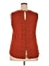 Daniel Rainn 100% Polyester Orange Sleeveless Blouse Size XXL - photo 2