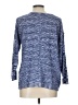 Chico's Blue Pullover Sweater Size Lg (2) - photo 2