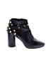 Balenciaga Black Leather Studded Ankle Boots Size EU 37 - photo 1