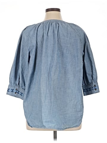 Lucky Brand 3/4 Sleeve Blouse (view 2)