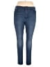 Seven7 Solid Blue Jeans Size 14 - photo 1