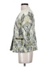 Chico's 100% Cotton Paisley Ivory Blazer Size S - photo 5
