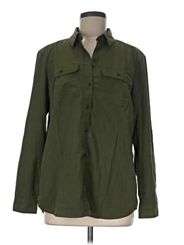 Eddie Bauer Long Sleeve Button-Down Shirt (view 1)