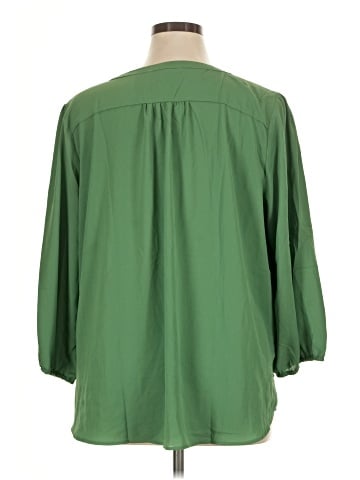 Monday Fun 3/4 Sleeve Blouse (view 2)