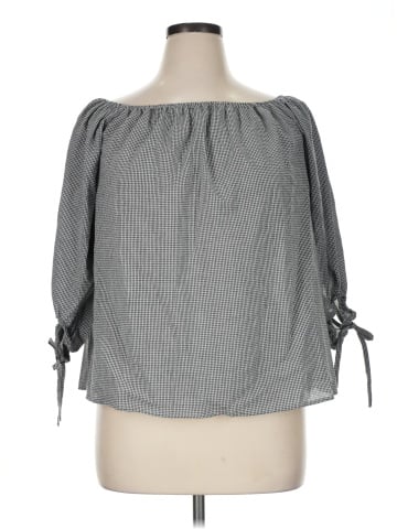 MICHAEL Michael Kors 3/4 Sleeve Blouse (view 1)