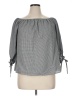 MICHAEL Michael Kors Gray 3/4 Sleeve Blouse Size XL - photo 1