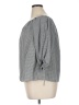 MICHAEL Michael Kors Gray 3/4 Sleeve Blouse Size XL - photo 5