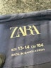 Zara 100% Polyester Blue Vest Size 13 - 14 - photo 3