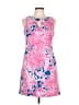 Taylor Paisley Pink Cocktail Dress Size 12 - photo 1