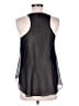 Ultra Pink 100% Polyester Black Sleeveless Blouse Size M - photo 2