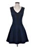BCBGMAXAZRIA Paisley Blue Cocktail Dress Size 2 - photo 1