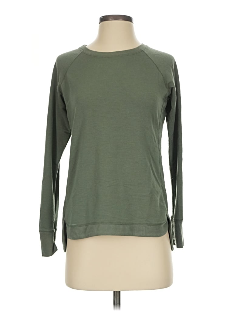 Pre-owned Danskin Sweatshirt In Green