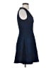 BCBGMAXAZRIA Paisley Blue Cocktail Dress Size 2 - photo 4