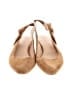 J.Crew 100% Leather Tan Heels Size 12 - photo 2