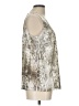 Chico's Silver Sleeveless Blouse Size Lg (2) - photo 4