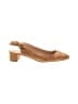 J.Crew 100% Leather Tan Heels Size 12 - photo 1