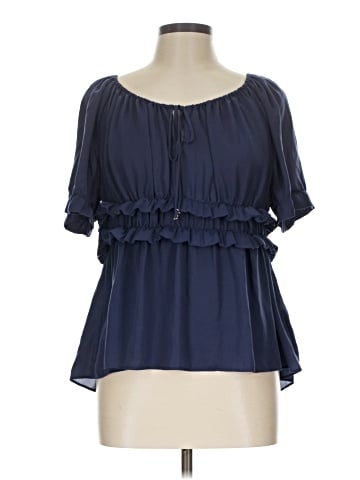 HD in Paris Short Sleeve Blouse (view 1)