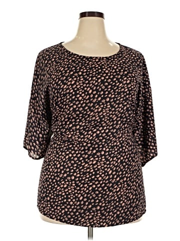 Molly & Isadora 3/4 Sleeve Blouse (view 1)