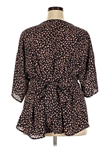 Molly & Isadora 3/4 Sleeve Blouse (view 2)