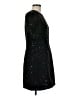 Aqua Stars Black Cocktail Dress Size M - photo 4