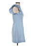 French Connection Blue Casual Dress Size 4 - photo 4