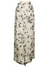 Assorted Brands 100% Rayon Tie-dye Ivory Casual Skirt Size 6 - photo 1