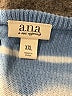 a.n.a. A New Approach 100% Cotton Tie-dye Blue Pullover Sweater Size XXL - photo 7