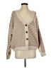SO Houndstooth Tan Cardigan Size S - photo 1
