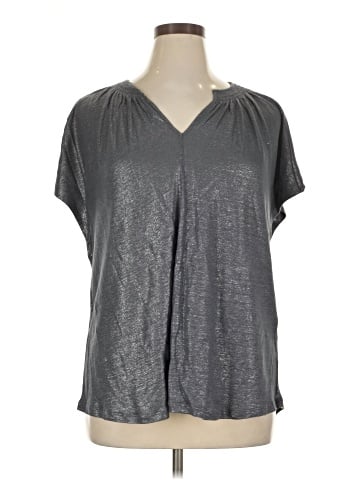 Chico's Short Sleeve Blouse (view 1)