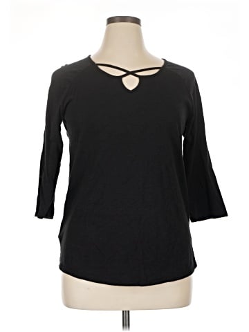 Eddie Bauer 3/4 Sleeve T-Shirt (view 1)