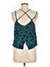 RVCA 100% Rayon Teal Sleeveless Top Size M - photo 2