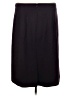 Unbranded Solid Black Formal Skirt Size 16 - photo 2