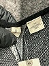 Moth Stripes Black Pullover Sweater Size L - photo 7