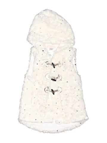 Little Lass Faux Fur Vest (view 1)