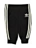Adidas 100% Polyester Black Track Pants Size 3-6 mo - photo 1